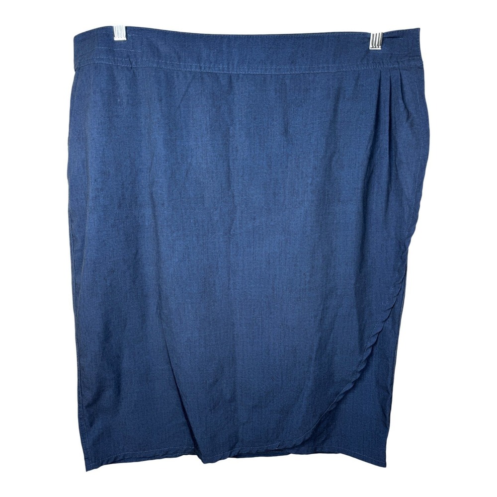 RipSkirt XXL Blue Wrap Skirt‎ Women's Cover Up Beach Pool Resort Length 3